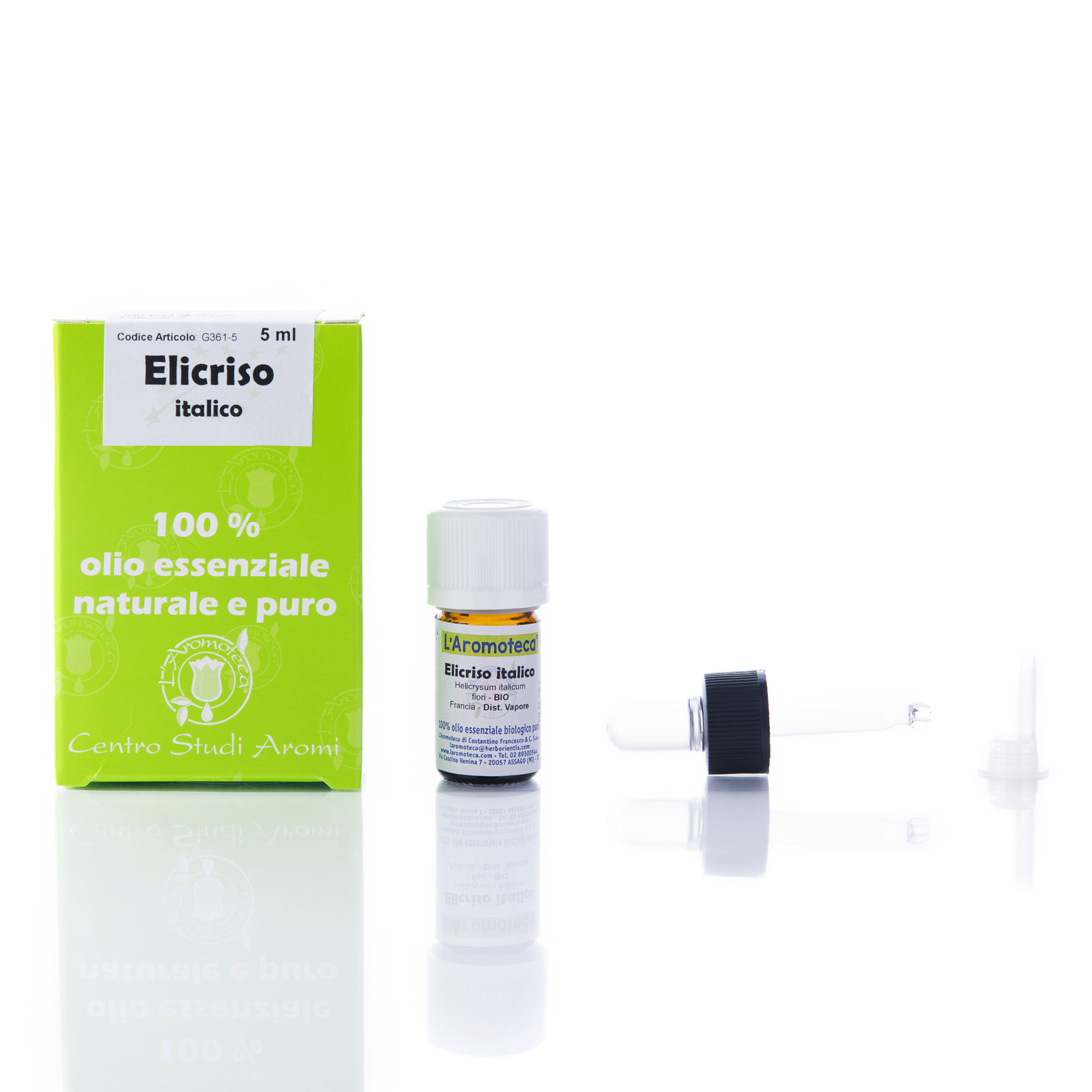 Elicriso BIO olio essenziale 5 ml - L'aromoteca